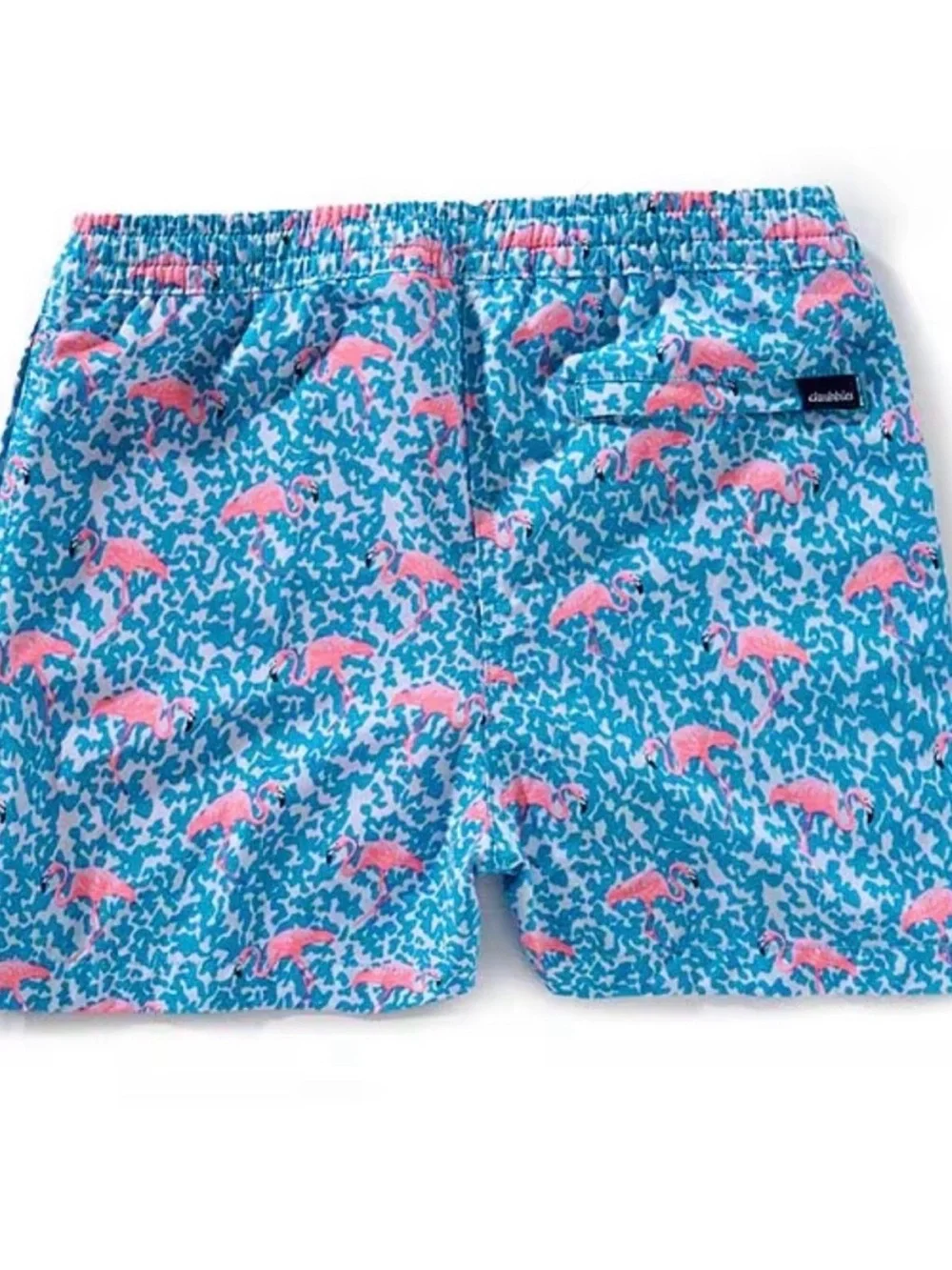 NWOT Chubbies The Domingos Are For Flamingo Swim Trunks Boys’ Large 14/16 Lined